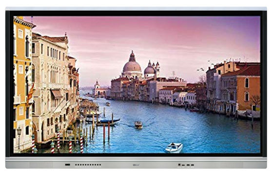 شاشة لمسة تفاعلية مع إضاءة خلفية LED وشاشة LED عالية الدقة HDMI OUT