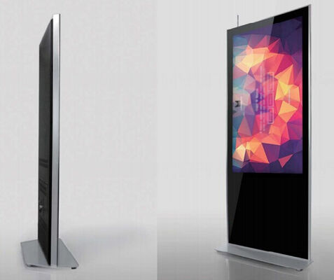 65in الكلمة الدائمة شاشة العرض الرقمية 178 درجة موافقة لجنة الاتصالات الفدرالية عالية الدقة مصنع جديد