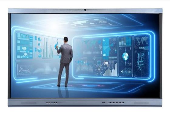 65 '' شاشة تفاعلية لوحة مسطحة غرفة الاجتماعات لوحة ذكية للعرض التقديمي