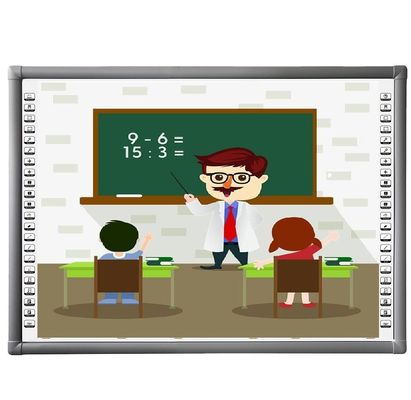 لوحة IBoard متعددة الأحجام الأشعة تحت الحمراء متعددة اللمسات لوحة ذكية IR التفاعلية لوحة إلكترونية بيضاء لتدريس المدرسة