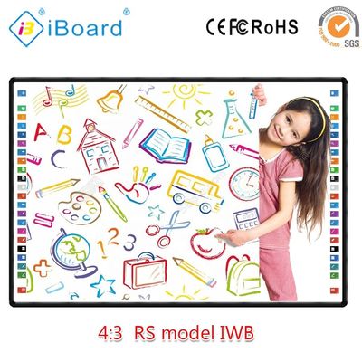 لوحة IBoard متعددة الأحجام الأشعة تحت الحمراء متعددة اللمسات لوحة ذكية IR التفاعلية لوحة إلكترونية بيضاء لتدريس المدرسة