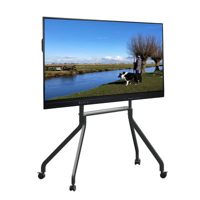 500cd / m2 الوضوح لوحة LCD الذكية مع نظام التشغيل أندرويد 14 أو رمادي أسود لون الإطار
