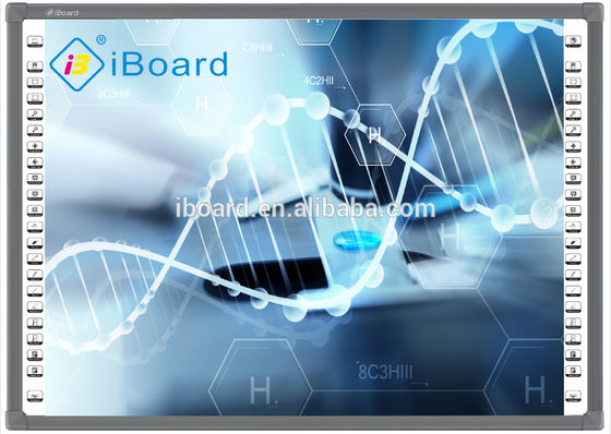 لوحة IBoard متعددة الأحجام الأشعة تحت الحمراء متعددة اللمسات لوحة ذكية IR التفاعلية لوحة إلكترونية بيضاء لتدريس المدرسة
