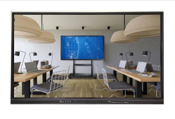 75 بوصة LED التفاعلية لوحة بيضاء متعددة اللمسات شاشة اندرويد ويندوز نظام مزدوج