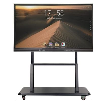 86 "شاشة LED تفاعلية فائقة النحافة مثبتة على الحائط