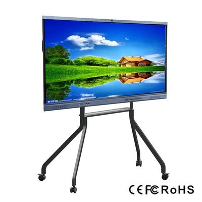 السبورة التفاعلية LED الإصبع تعمل باللمس 3840 * 2160 السبورة الذكية للمدارس