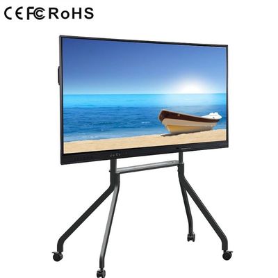 شاشة لمس تفاعلية من سبائك الألومنيوم منخفضة الإشعاع 4K 3840 * 2160 لوحة رسم