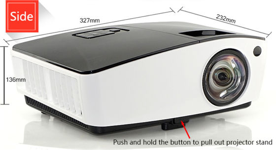 Ultra HD 4K Laser Short Throw Projector 4000 ليمن بروجكتور ذكي للمدرسة العائلية والشركة