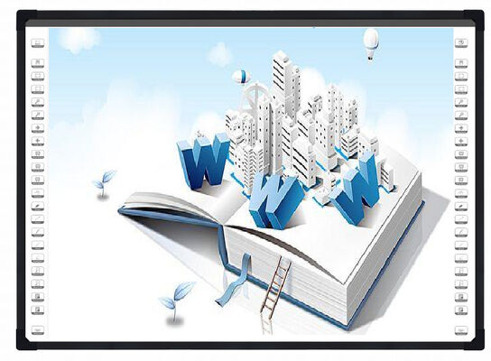 سبورة بيضاء تفاعلية مقاس 86 بوصة تعمل بالأشعة تحت الحمراء و10 نقاط لمس لاجتماعات الفصل الدراسي