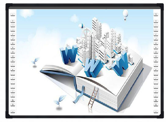 السبورة الإلكترونية التفاعلية الضوئية 32768 * 32768 مع 2 كاميرا