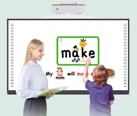 98 Inch Iwb Interactive Whiteboard ، All In One Smart Board إصدار Android 6.0