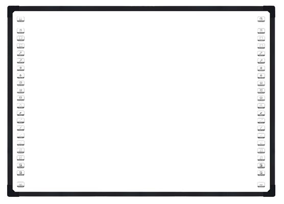 لوح أبيض تفاعلي بصري بأربع كاميرات و 10-32 نقطة لمس، لوح ذكي للتعاون الرقمي المعزز