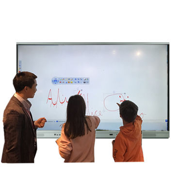 منفذ أمامي للسبورة التفاعلية 4K 60 هرتز من نوع Iboard مع 3 منافذ USB متعددة الاستخدامات