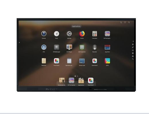 لوحة 4K التفاعلية عالية الجودة مع مكبرات الصوت المدمجة على لوحة Grade AG للمحاضرات المثيرة للاهتمام