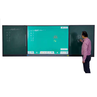 75 86 بوصة Smart Nano Blackboard شاشة لمسة جميعها في واحد المدرسة لوحة كتابة ذكية لوحة سوداء تفاعلية