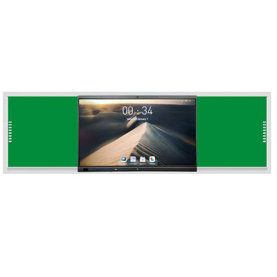 لوحة سوداء ذكية 75-98 بوصة شاشات تلفزيون ذكية لوحة بيضاء مسطحة مع HDMI و USB للتعلم الجامعي