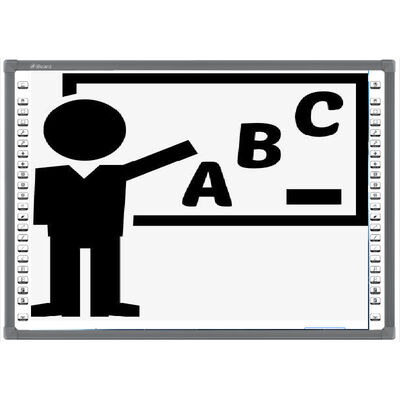 سبورة بيضاء تفاعلية مقاس 86 بوصة تعمل بالأشعة تحت الحمراء و10 نقاط لمس لاجتماعات الفصل الدراسي