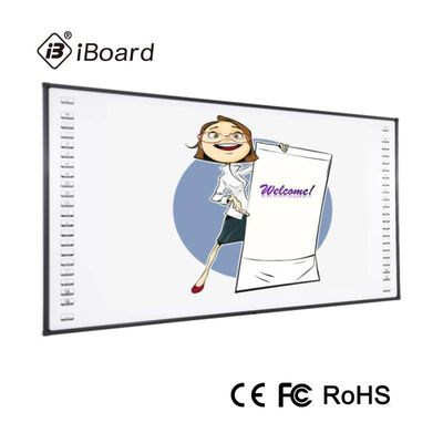لوحة IBoard متعددة الأحجام الأشعة تحت الحمراء متعددة اللمسات لوحة ذكية IR التفاعلية لوحة إلكترونية بيضاء لتدريس المدرسة