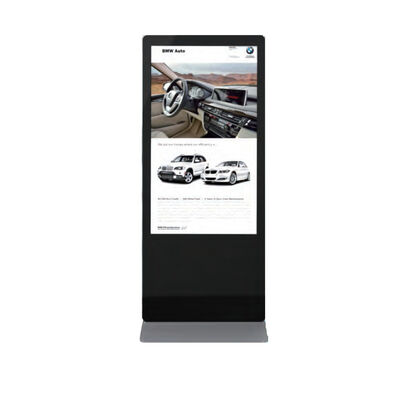 65in الكلمة الدائمة شاشة العرض الرقمية 178 درجة موافقة لجنة الاتصالات الفدرالية عالية الدقة مصنع جديد