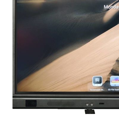 65 شاشة تفاعلية مسطحة تعمل بنظام Android 11 تعمل باللمس مع الكاميرا والميكروفون