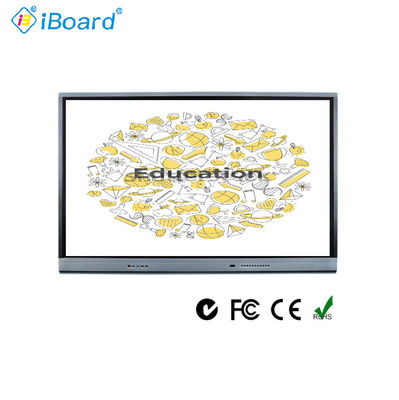 الأشعة تحت الحمراء 350cd / m2 لوحة LED تفاعلية 65 بوصة FCC CB CCC