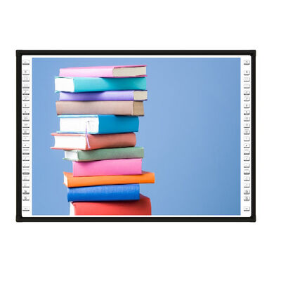 لوح أبيض تفاعلي بصري 120 إطارًا في الثانية مع نقطتي لمس للفصول الدراسية والأعمال