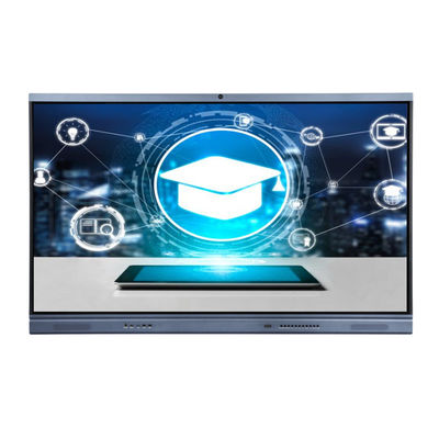 55 بوصة 65 بوصة 75 بوصة 86 بوصة شاشة ذكية LED شاشة مسطحة تفاعلية عبر الإنترنت للصف