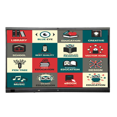 سبورة تفاعلية متعددة اللمس مقاس 86 بوصة، سبورة ذكية IFPD IWB للفصول الدراسية والمكاتب