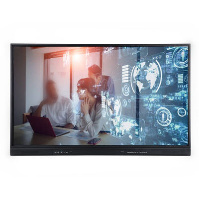98 بوصة شاشة تعمل باللمس التفاعلية السبورة كبيرة الحجم IR 4K تعمل باللمس