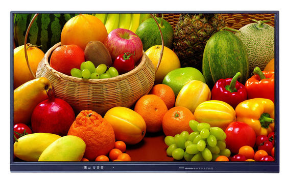 350cd / m2 Iboard السبورة التفاعلية Android 8.0 شاشة تعمل باللمس 4K USB2.0