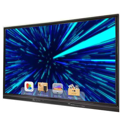 برنامج التعليق التوضيحي للسبورة التفاعلية 4K Dual OS IR Touch Iboard
