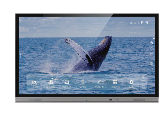 Multi-Touch Interactive whiteboard Flat Panel Display Upgrade OTA Over Internet Network