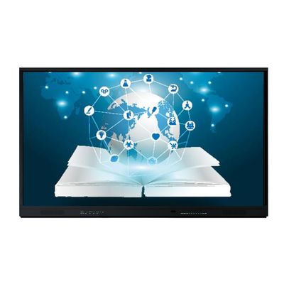 3840*2160 لوحة تعليمية LCD 5ms لوحة لمس تفاعلية ويندوز لينكس للأشعة تحت الحمراء للتعليم التجاري أو المدرسي