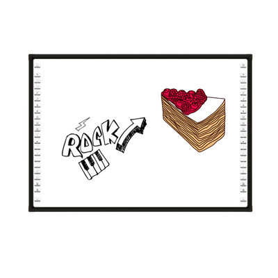 لوحة بيضاء تفاعلية تعمل بالأشعة تحت الحمراء مقاس 89 بوصة، لوحة تفاعلية رقمية للمدارس/المكاتب، جهاز عرض