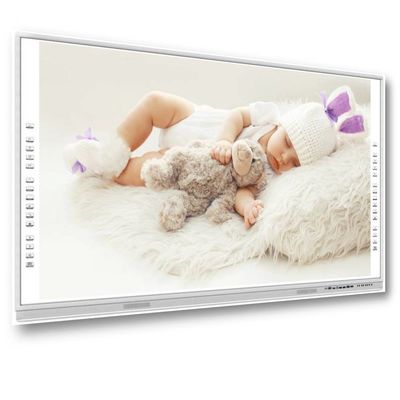 65/75/86/98/110 بوصة شاشة LCD متعددة الشاشة اللمسة لوحة ذكية لوحة تفاعلية لقاءات التعليم والعرض