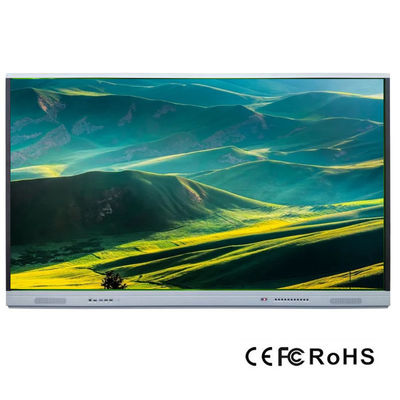55 بوصة IR التفاعلية لوحة اللمس لوحة رقمية 4K HD متعددة الوظائف Android 11.0 شاشة تعمل باللمس