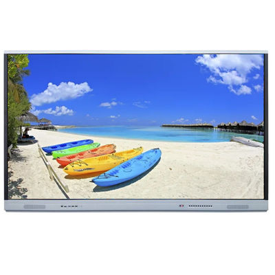 55 65 75 86 98 110 بوصة 4K Ultra HD التفاعلية لوحة مسطحة رقمية ذكية لوحة بيضاء متعددة اللمس