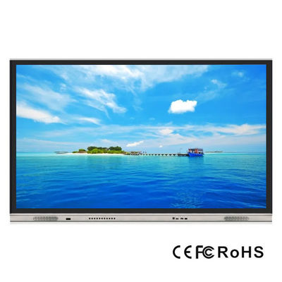 86 بوصة LED Smart Board 4k لوحة تفاعلية مع الكمبيوتر في جهاز كمبيوتر واحد في ألواح ذات لمسة صغيرة