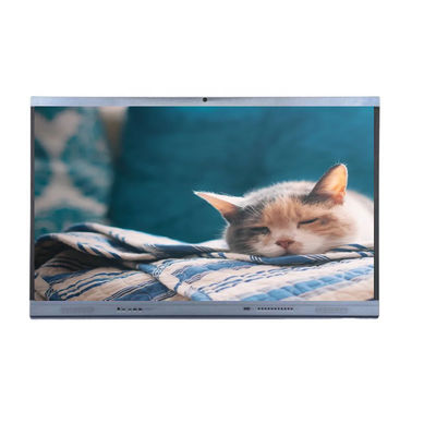 شاشة لمس تفاعلية TFT LED 75 بوصة مع AIO PC IR Tec