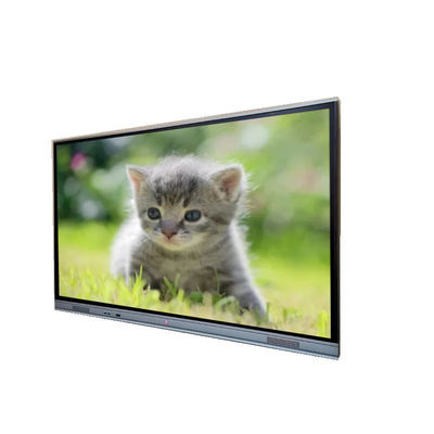 لوح أبيض تفاعلي 4K IFPD شاشات ذكية شاشة لمسة متعددة مع كاميرا وميكروفون كل ذلك في كمبيوتر واحد للمدرسة