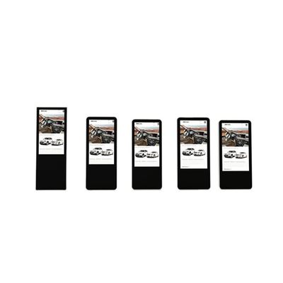 تصميم جديد متعدد اللمس نوع لوحة LCD أدى عرض رقمي كشك شاشة تعمل باللمس كشك للإعلان