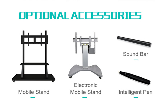 حار بيع 20Touch Points 5ms التفاعلية شاشة تعمل باللمس مراقب FCC ROHS CE الكل في واحد تلفزيون ذكي لعرض الأعمال