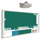 82 Inch Infrared Interactive Whiteboard 10 Touch, Silver Color, Black Color For Meeting Or Classroom