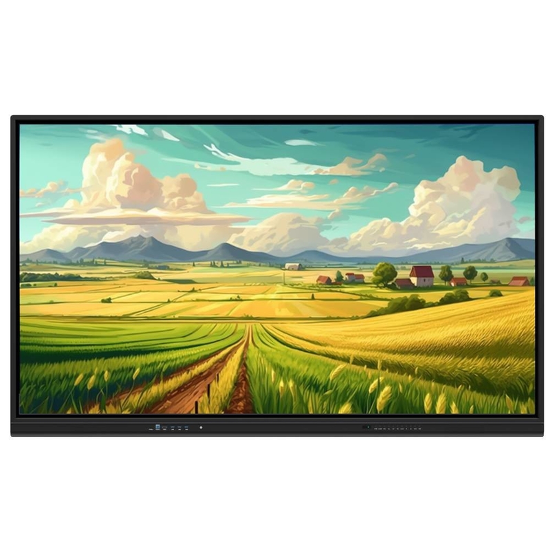 55 65 75 86 بوصة IR اللوحة البيضاء التفاعلية 4K لوحة لمس جهاز الكمبيوتر التلفزيون أندرويد أوبس العرض للاجتماع التعليمي