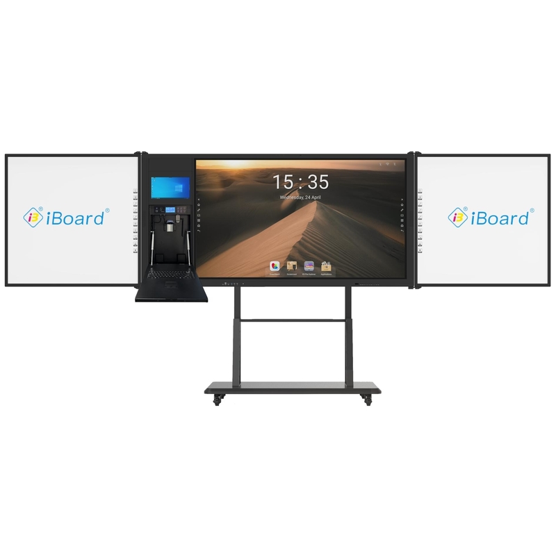 شاشة 75 بوصة بدقة 4K Ultra HD وكل ذلك في شاشة واحدة مع لوحات ذكية