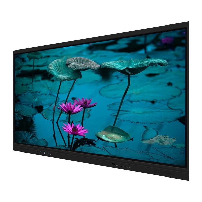 لوحة LED التفاعلية 86 98 بوصة لمس أندرويد 13 20 نقطة USB HDMI TYPE-C منفذ برنامج تدريسي للصف