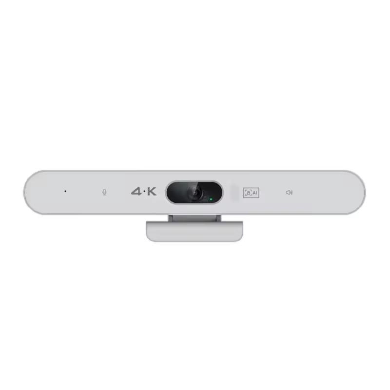 أسود أبيض سهل التثبيت 4K كاميرا ويب فيديو مؤتمر كاميرا USB AI تتبع تلقائي 2160p كاميرا ويب تتبع مع صوت غرفة المؤتمرات المتحدث