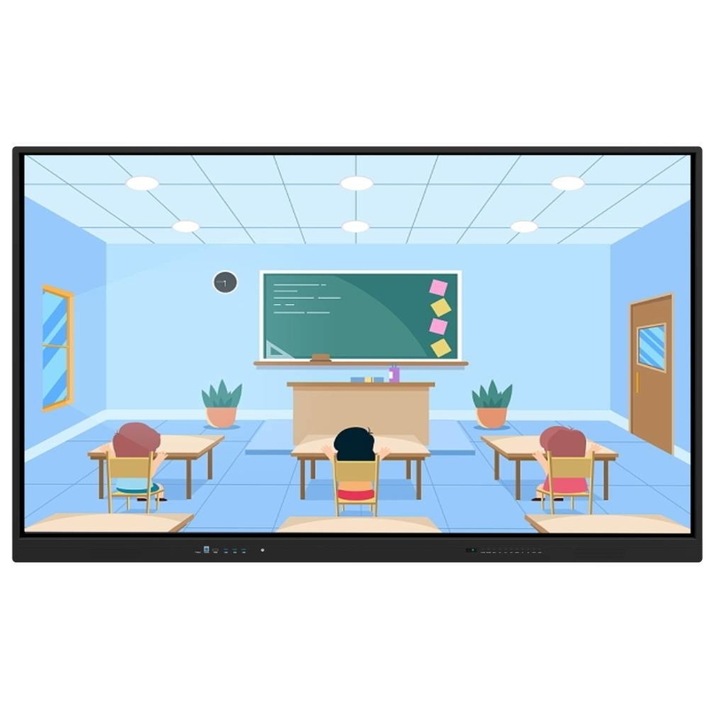 IBoard اللوحة التفاعلية OPS PC أندرويد الوسائط الفوتو الفيديو مشغل الأفلام مكبرات الصوت AC 110-240V لمؤتمرات الأعمال المهنية التعليم المنزلي