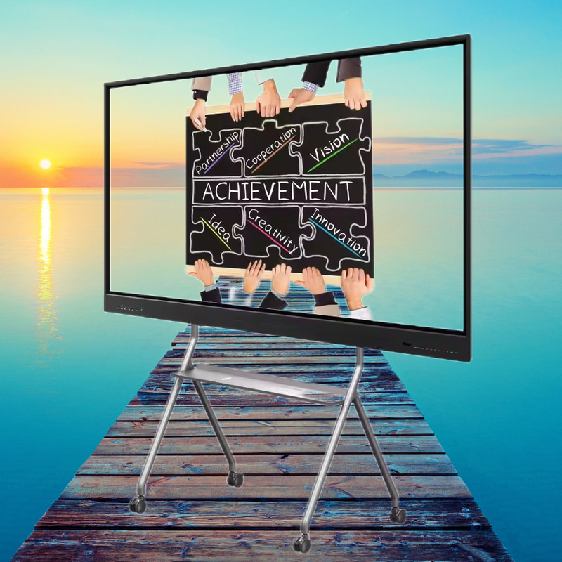 IBoard Factory 86 بوصة اللوحة الرقمية التفاعلية الذكية اللوحة الملموسة العرض للمدرسة التعليمية المكتب مؤتمر عبر الإنترنت