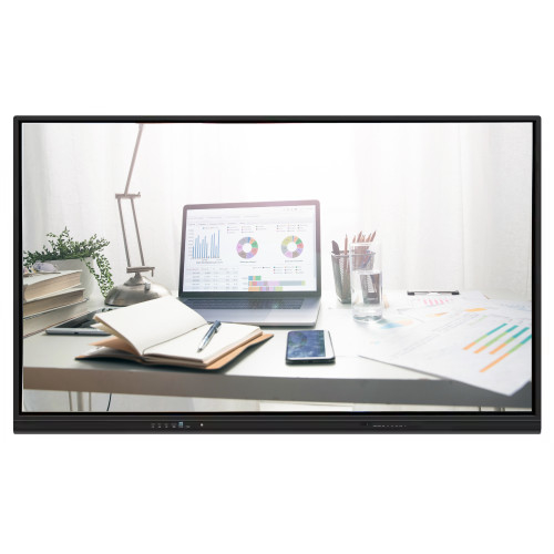 75 بوصة 4K التفاعلية الذكية اللوحة البيضاء متعددة الشاشة اللمسية التفاعلية لوحة مسطحة لمؤتمر اجتماعات التعليم المدرسي